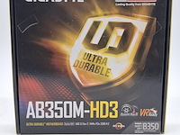 3x moederbord, gigabyte, ab350m-hd3 amd am4 b350 ddr4 - afbeelding 3 van  10