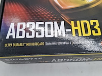 3x moederbord, gigabyte, ab350m-hd3 amd am4 b350 ddr4 - afbeelding 4 van  10