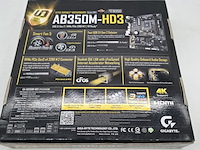 3x moederbord, gigabyte, ab350m-hd3 amd am4 b350 ddr4 - afbeelding 7 van  10