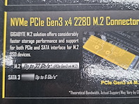 3x moederbord, gigabyte, ab350m-hd3 amd am4 b350 ddr4 - afbeelding 8 van  10