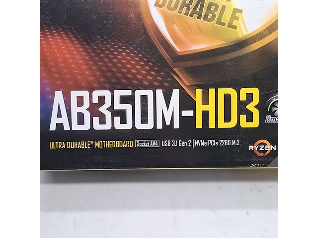 3x moederbord, gigabyte, ab350m-hd3 amd am4 b350 ddr4 - afbeelding 4 van  10