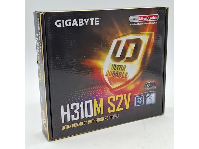 3x moederbord, gigabyte, h310m-s2v intel lga 1151 ddr4 - afbeelding 1 van  10