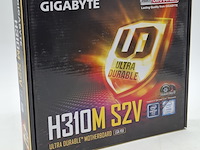 3x moederbord, gigabyte, h310m-s2v intel lga 1151 ddr4 - afbeelding 1 van  10