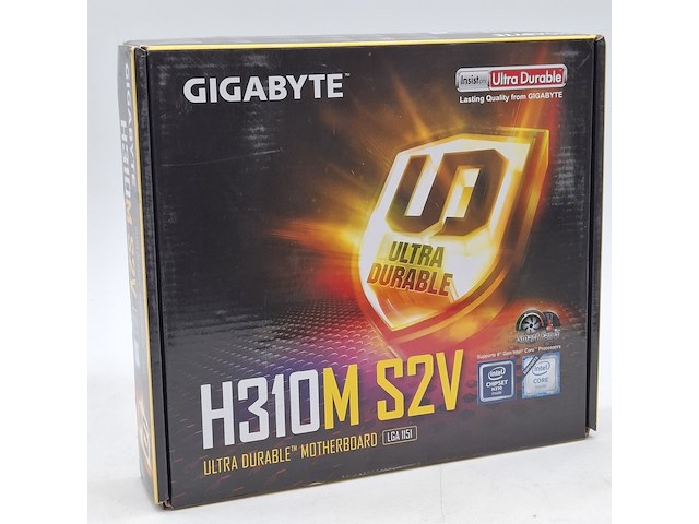 3x moederbord, gigabyte, h310m-s2v intel lga 1151 ddr4 - afbeelding 1 van  10