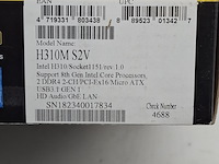 3x moederbord, gigabyte, h310m-s2v intel lga 1151 ddr4 - afbeelding 5 van  10
