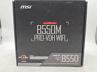 3x moederbord, msi, b550 pro-vdh amd - afbeelding 4 van  11