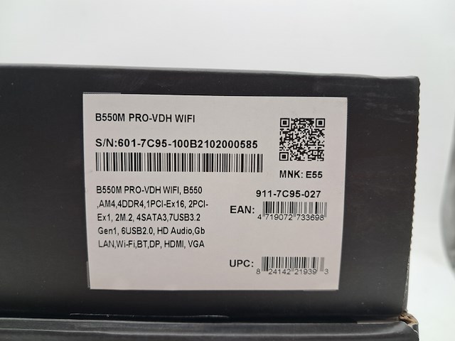 3x moederbord, msi, b550 pro-vdh amd - afbeelding 10 van  11
