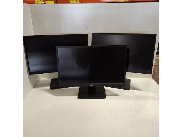 3x monitor aoc, i2475pxqu, 2017 - afbeelding 1 van  13