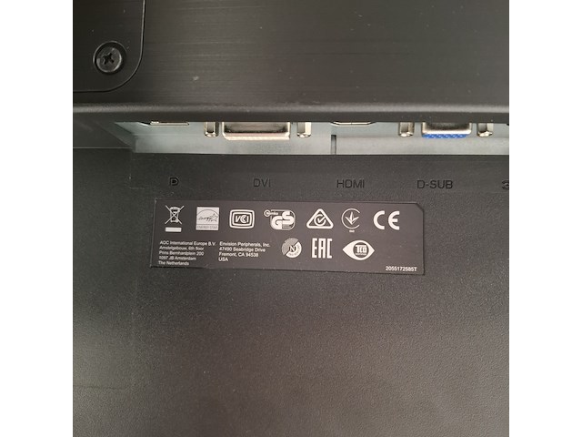 3x monitor aoc, i2475pxqu, 2017 - afbeelding 13 van  13