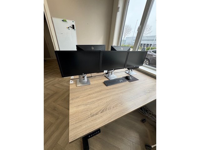 3x monitor, elite display e232, 2021 - afbeelding 1 van  7