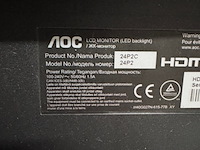 3x monitor en diverse toetsenborden o.a. lg en dell, 27ul600 en - afbeelding 3 van  9