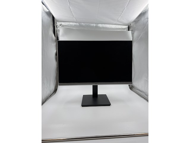 3x monitor (full hd / qhd mix), hp, 1x hp e240 & 2x hp24mq, zwart, 2016-2020 - afbeelding 1 van  13