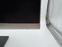 3x monitor (full hd / qhd mix), hp, 1x hp e240 & 2x hp24mq, zwart, 2016-2020 - afbeelding 8 van  13