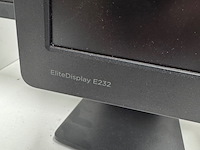 3x monitor, hp, elite e231 - afbeelding 2 van  4