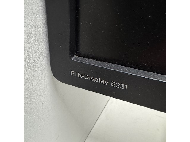3x monitor, hp, elite e231 - afbeelding 4 van  4