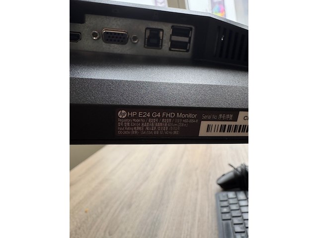 3x monitor op monitorarm, e24 g4 fhd, 2021 - afbeelding 2 van  5