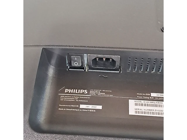3x monitor, philips, 241b8 - afbeelding 15 van  15