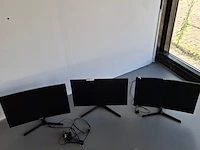 3x monitor, samsung, diverse modellen - afbeelding 5 van  5