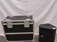 3x monitor/floor speaker, electrovoice, t221m, zwart