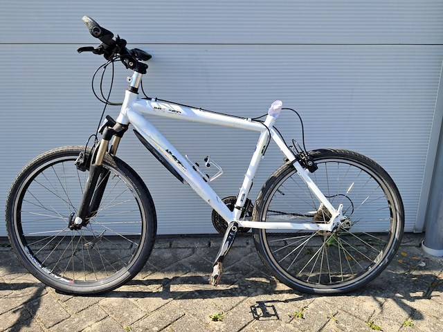 3x mountainbike, wit - afbeelding 23 van  30