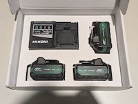 3x multi volt accu, hikoki, bsl 36a18x, en snellader uc18ysl3 - afbeelding 3 van  5