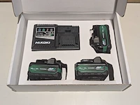 3x multi volt accu, hikoki, bsl 36a18x, en snellader uc18ysl3 - afbeelding 3 van  4