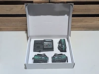 3x multi volt accu, hikoki, bsl 36a18x, en snellader uc18ysl3 - afbeelding 2 van  4