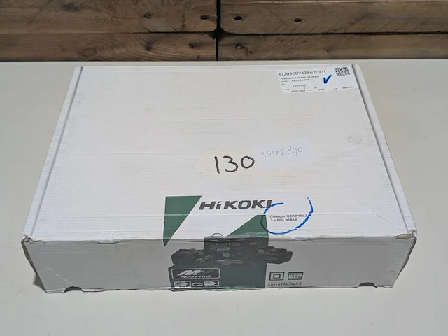 3x multi volt accu, hikoki, bsl 36a18x, en snellader uc18ysl3 - afbeelding 4 van  4