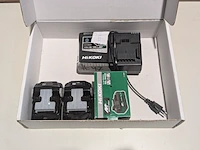 3x multi volt accu, hikoki, bsl 36a18x, en snellader uc18ysl3 - afbeelding 3 van  4