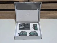 3x multi volt accu, hikoki, bsl 36a18x, en snellader uc18ysl3 - afbeelding 2 van  4