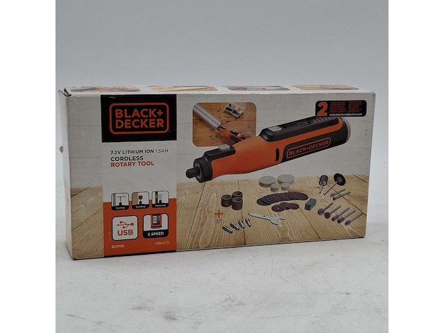 3x multitool, black&decker, bcrt8i - afbeelding 1 van  8