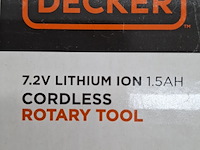 3x multitool, black&decker, bcrt8i - afbeelding 3 van  8