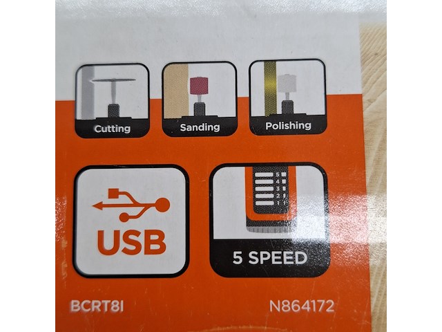 3x multitool, black&decker, bcrt8i - afbeelding 4 van  8