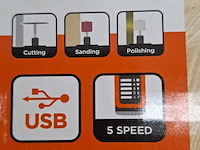 3x multitool, black&decker, bcrt8i - afbeelding 4 van  8