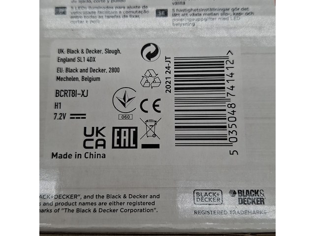 3x multitool, black&decker, bcrt8i - afbeelding 5 van  8