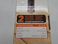 3x multitool, black&decker, bcrt8i - afbeelding 7 van  8