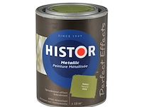 3x muurverf metallic 1 liter histor, perfect effects, parkiet - afbeelding 2 van  2