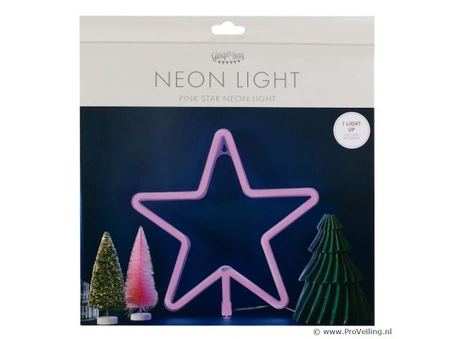 3x neon verlichting 28cm - afbeelding 2 van  3