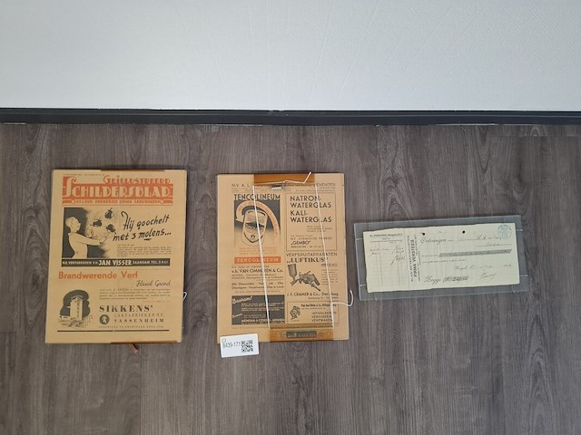 3x nostalgische krantenknipsel - afbeelding 1 van  8