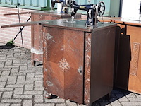 3x nostalgische naaimachine singer en paff - afbeelding 6 van  10