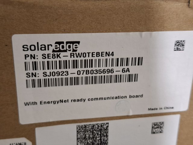 3x omvormer solar edge, se8k - afbeelding 6 van  6