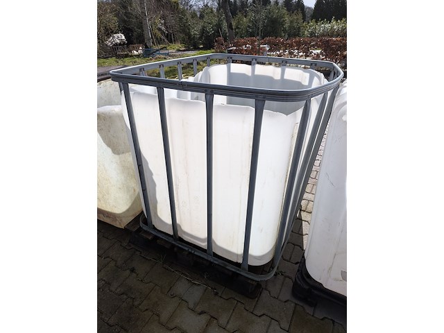 3x opengewerkte ibc container - afbeelding 3 van  7