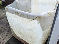 3x opengewerkte ibc container - afbeelding 4 van  7