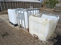 3x opengewerkte ibc container - afbeelding 5 van  7