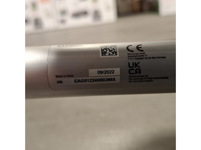 3x opzetstuk (heggenschaar, bosmaaier en cultivator), ego - afbeelding 11 van  14