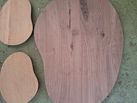 3x organisch tafelblad - afbeelding 2 van  3