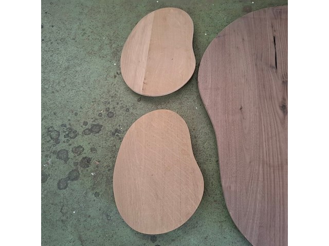 3x organisch tafelblad - afbeelding 3 van  3