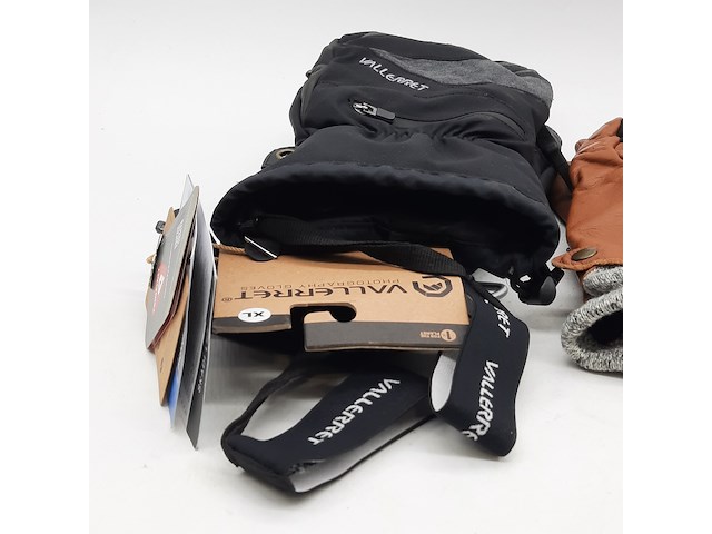 3x paar handschoenen, maat, vallerret - afbeelding 6 van  7