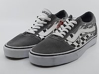 3x paar sneakers, maat 42, vans, flame check pewter/wht vn038dmwd71 - afbeelding 1 van  8