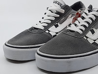 3x paar sneakers, maat 42, vans, flame check pewter/wht vn038dmwd71 - afbeelding 2 van  8